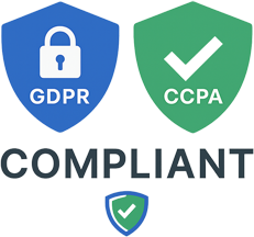 GDPR and CCPA Compliant Badge